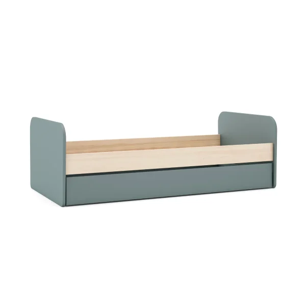 Calicosy - SIMON Bed - Eiken - 102x205,4x65 cm - 51Dnspod | Smaakvolle damp – Verzendkosten vrij vanaf 40€