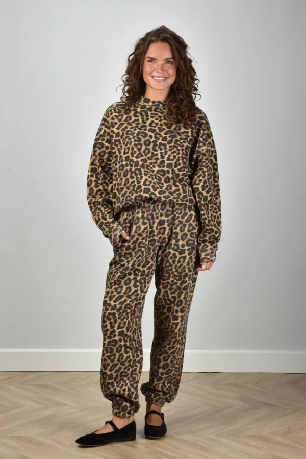 Anine Bing broek Karter A-03-11738-MTL59 leopard - 51Dnspod | Smaakvolle damp – Verzendkosten vrij vanaf 40€