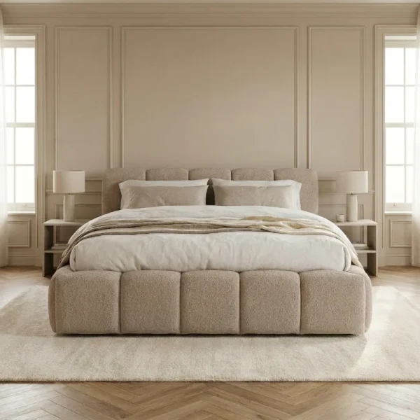 Boxspring met Opbergruimte Palermo - Taupe - 51Dnspod | Smaakvolle damp – Verzendkosten vrij vanaf 40€