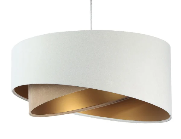 bpskoncept hanglamp Galaxy Elegant - beige-wit - Ø50 cm - 51Dnspod | Smaakvolle damp – Verzendkosten vrij vanaf 40€