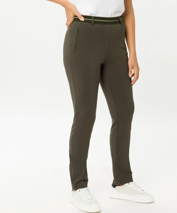 Broek Kaki Raphaela ( Lillyth 502/33 ) - 51Dnspod | Smaakvolle damp – Verzendkosten vrij vanaf 40€