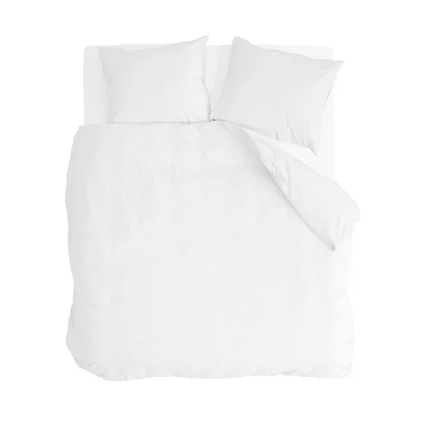 Byrklund - Dekbedovertrek Pure & Plain - 200x220 cm - Wit - 51Dnspod | Smaakvolle damp – Verzendkosten vrij vanaf 40€