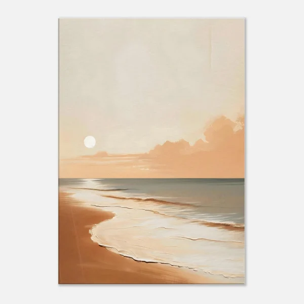 Artfulprints Canvas At the coast canvas - 100x150 cm - beige - 51Dnspod | Smaakvolle damp – Verzendkosten vrij vanaf 40€