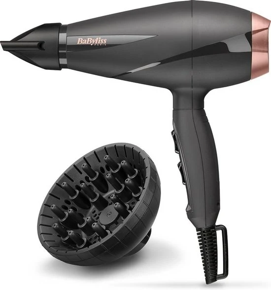 BaByliss 6709DE Smooth Pro Fohn 2100W Zwart/Rosé - 51Dnspod | Smaakvolle damp – Verzendkosten vrij vanaf 40€