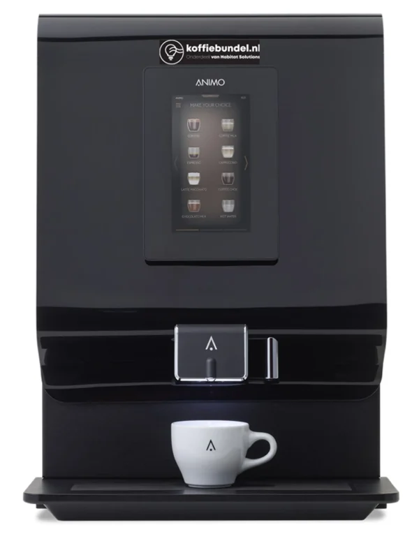 Animo OptiVend 32 Touch – Instant Koffiemachine voor Bedrijven - Beste Instant Koffieautomaat - tot ca. 100FTE - 51Dnspod | Smaakvolle damp – Verzendkosten vrij vanaf 40€