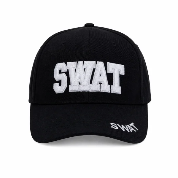 Cap SWAT zwart - 51Dnspod | Smaakvolle damp – Verzendkosten vrij vanaf 40€