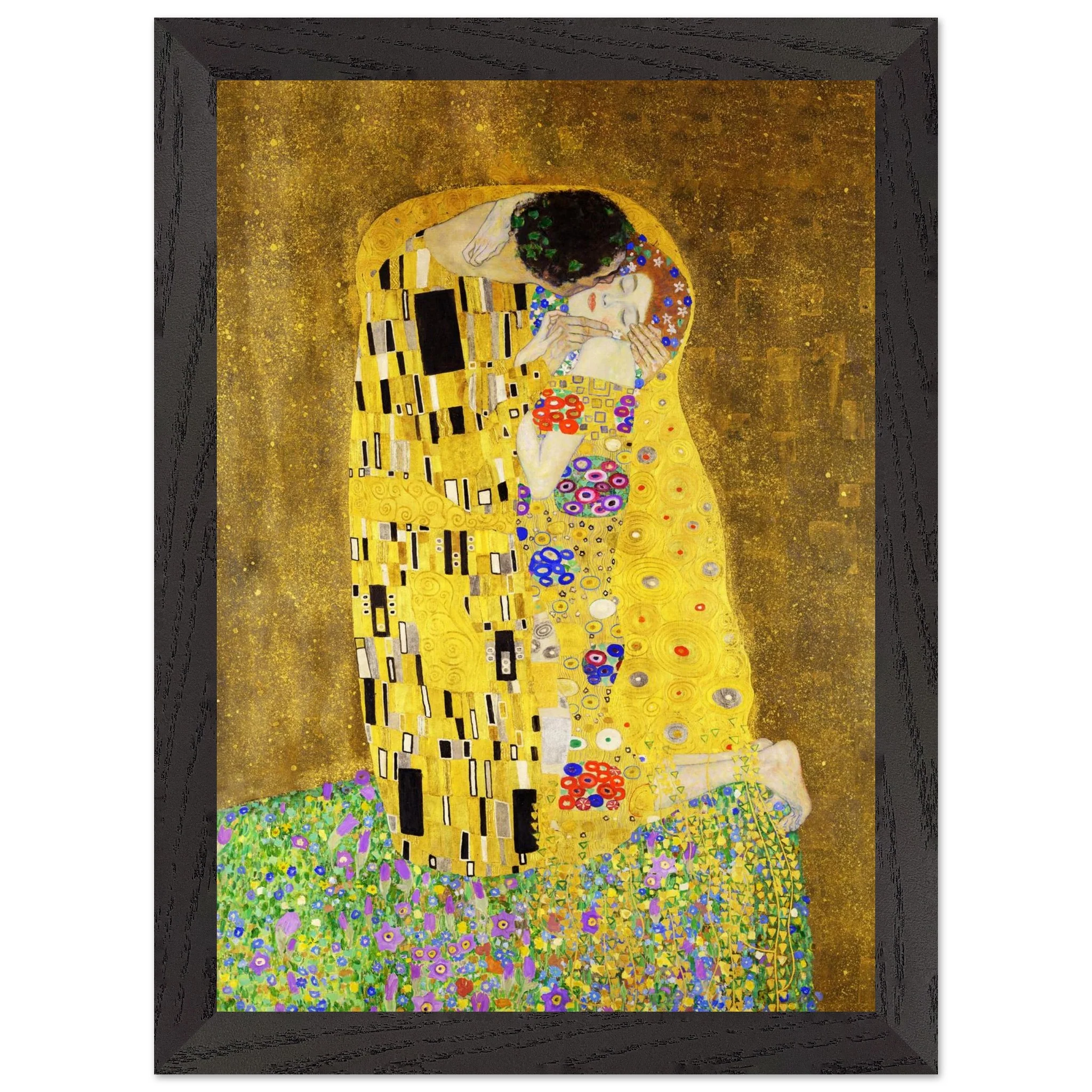 Artfulprints Poster met Lijst Gustav Klimt - The kiss - A4 21x29.7 cm - Geel - 51Dnspod | Smaakvolle damp – Verzendkosten vrij vanaf 40€ Artfulprints Poster met Lijst Gustav Klimt - The kiss - A4 21x29.7 cm - Geel - 51Dnspod | Smaakvolle damp – Verzendkosten vrij vanaf 40€