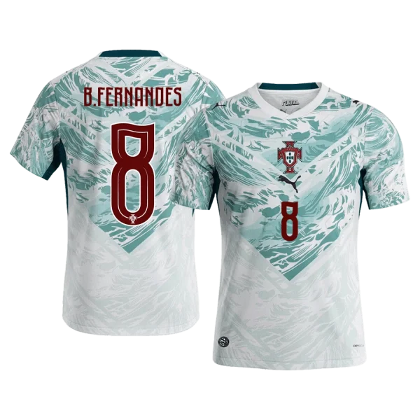 B.FERNANDES #8 Heren Portugal uitshirt WK Voetbal 2026 - 51Dnspod | Smaakvolle damp – Verzendkosten vrij vanaf 40€
