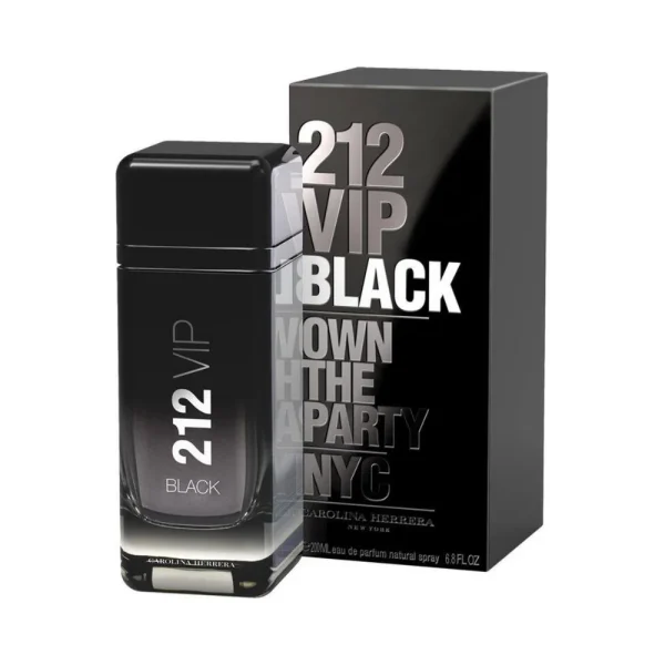 Carolina Herrera 212 VIP Black Men – 200ml EDP-spray – Herenparfum - 51Dnspod | Smaakvolle damp – Verzendkosten vrij vanaf 40€