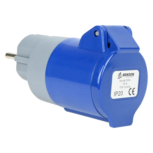 CEE stekker verloop compact IP20 - 51Dnspod | Smaakvolle damp – Verzendkosten vrij vanaf 40€