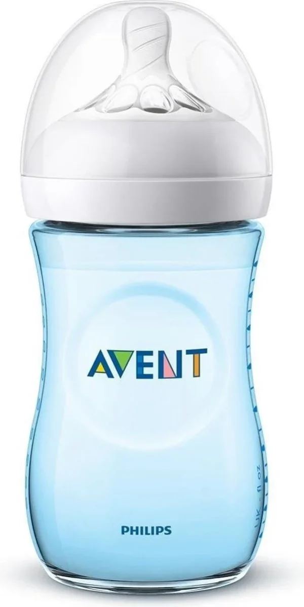 Avent Natural 2.0 zuigfles 260ml Blauw - 51Dnspod | Smaakvolle damp – Verzendkosten vrij vanaf 40€