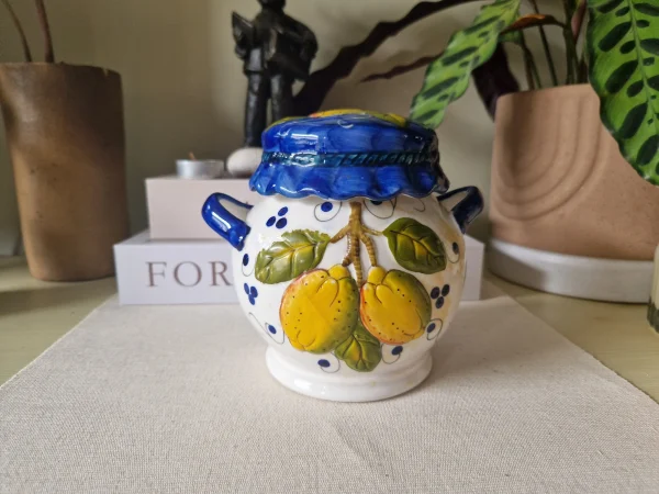 Brocante Voorraadpot met Citroenen - 51Dnspod | Smaakvolle damp – Verzendkosten vrij vanaf 40€