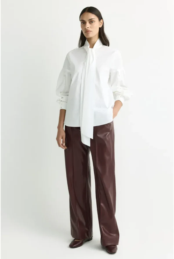 Broek Aubergine Xandres ( Pietrovic/0491 ) - 51Dnspod | Smaakvolle damp – Verzendkosten vrij vanaf 40€