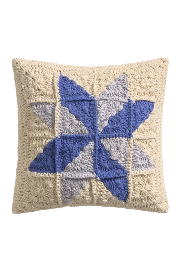 Calma House Kussen North - Blauw - 32x32 - 51Dnspod | Smaakvolle damp – Verzendkosten vrij vanaf 40€