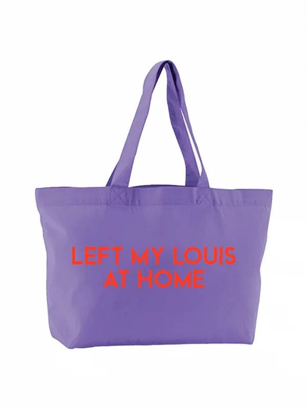 Canvas Shopping Bag Louis Neon Orange Velvet - 51Dnspod | Smaakvolle damp – Verzendkosten vrij vanaf 40€