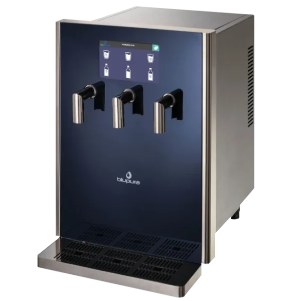 Blupura Bluglass Plus waterkoeler (80 liter per uur) - Luxe design waterkoeler met bruis - 51Dnspod | Smaakvolle damp – Verzendkosten vrij vanaf 40€