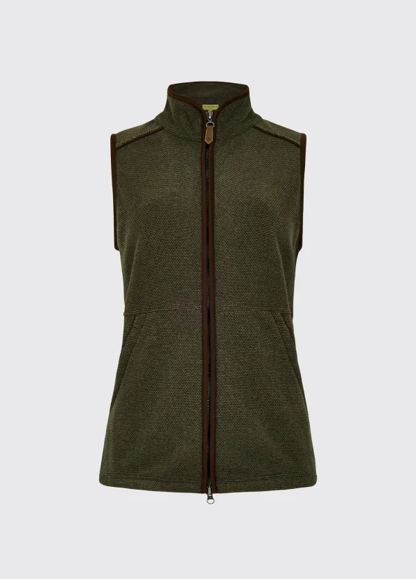 Carbury Fleece Bodywarmer voor Dames - Olive - 51Dnspod | Smaakvolle damp – Verzendkosten vrij vanaf 40€