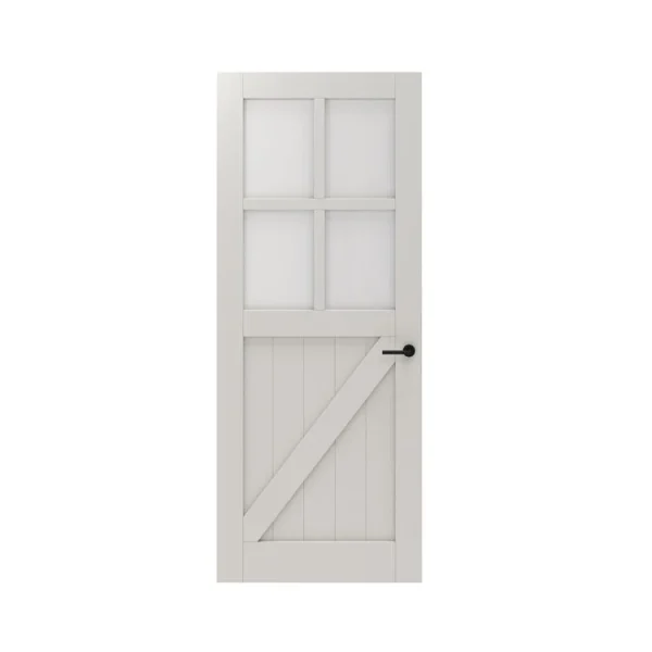 CanDo Panel Barn binnendeur PNL4-2D03 wit - 51Dnspod | Smaakvolle damp – Verzendkosten vrij vanaf 40€