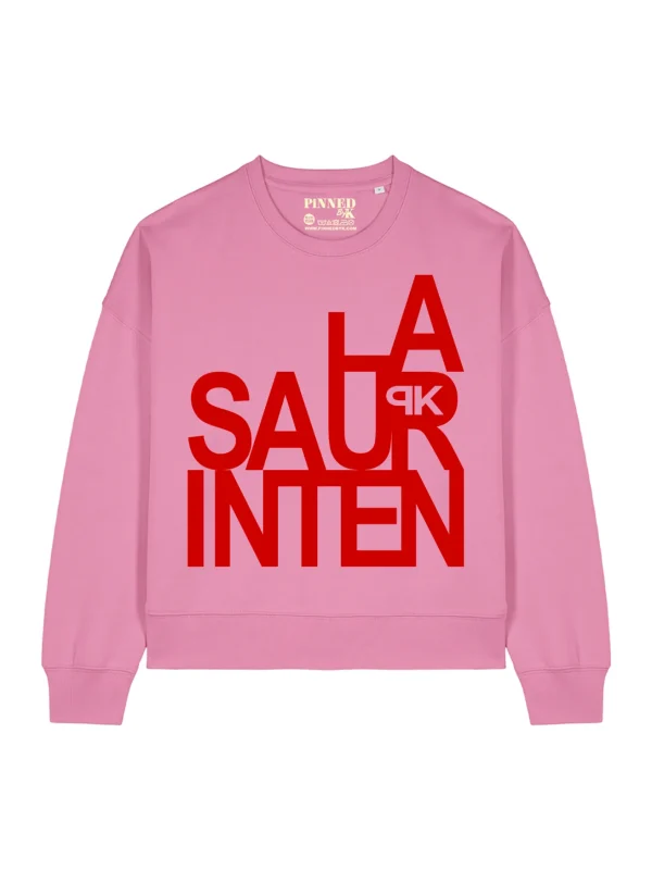 Boxy Sweater Saint Love Red - 51Dnspod | Smaakvolle damp – Verzendkosten vrij vanaf 40€