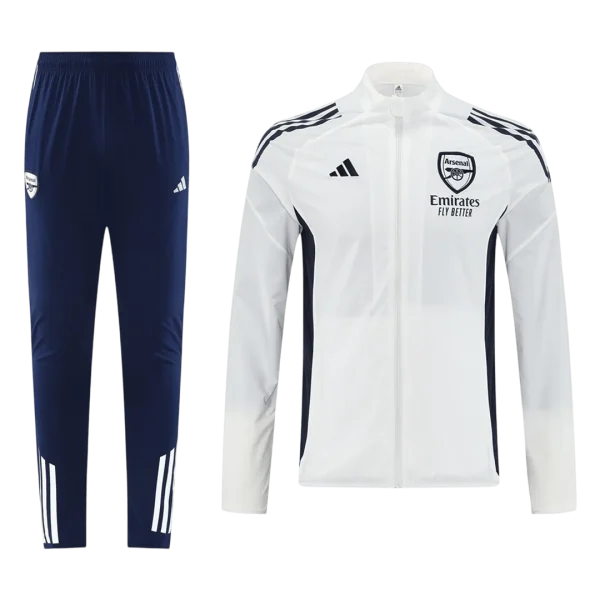 Arsenal Trainingsjack Set(top+broek) 2025/26 White - 51Dnspod | Smaakvolle damp – Verzendkosten vrij vanaf 40€