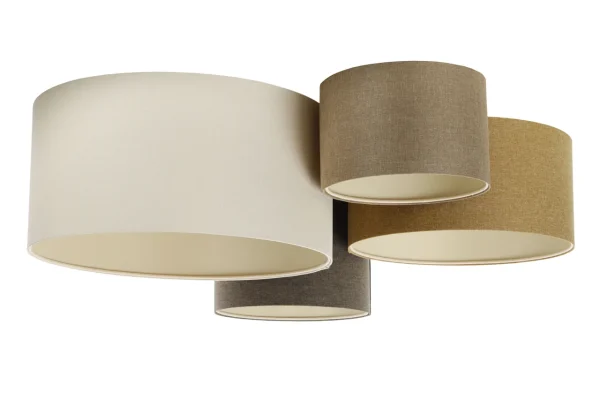 bpskoncept plafondlamp Quatro - 51Dnspod | Smaakvolle damp – Verzendkosten vrij vanaf 40€