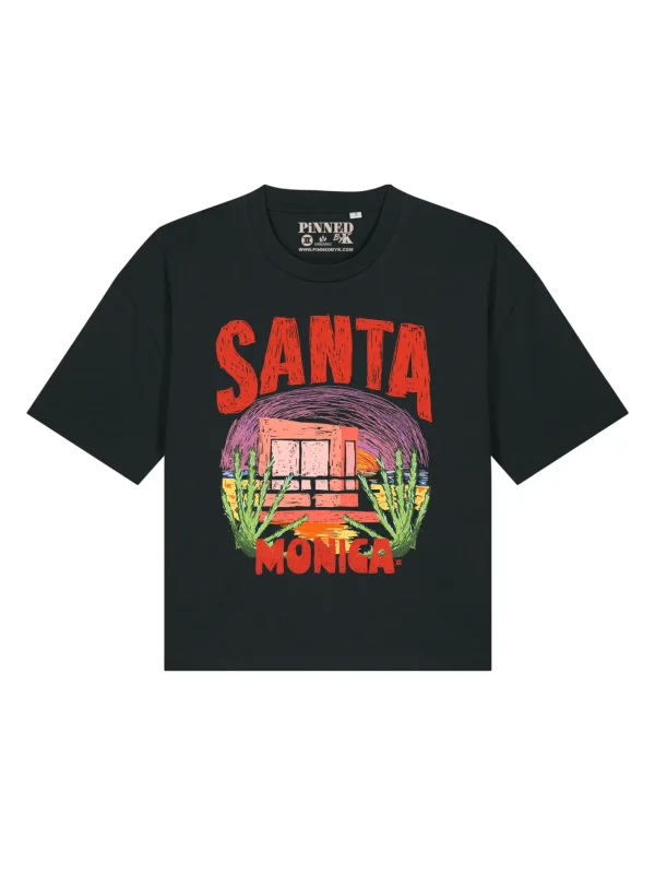 Boxy T-shirt Santa Monica - 51Dnspod | Smaakvolle damp – Verzendkosten vrij vanaf 40€