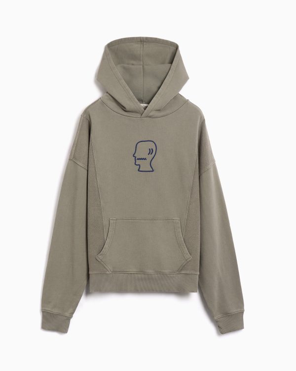 Brain Dead Mendoza Crop met logo Hoodie voor heren - 51Dnspod | Smaakvolle damp – Verzendkosten vrij vanaf 40€