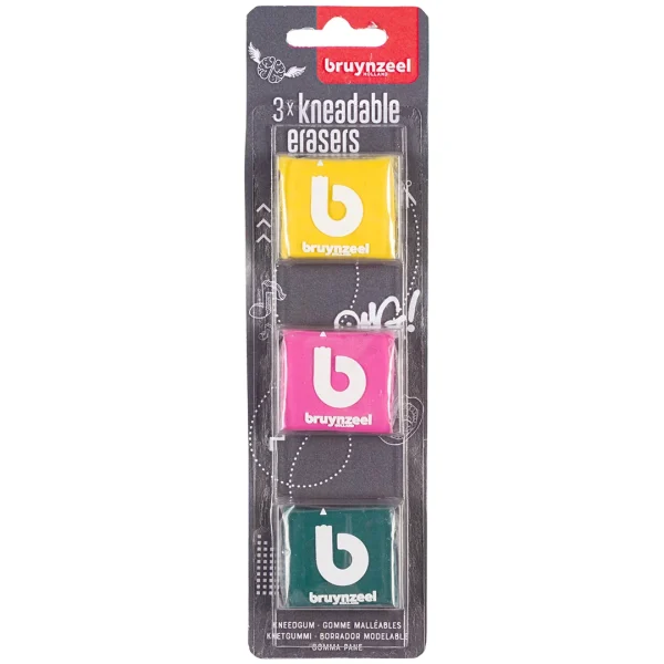 bruynzeel kneedgum - multicolour - 3st - 51Dnspod | Smaakvolle damp – Verzendkosten vrij vanaf 40€