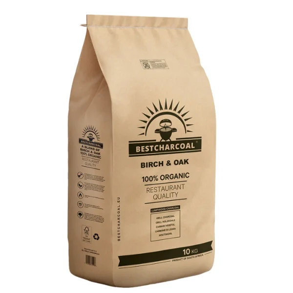 Best Charcoal Birch & Oak Charcoal 10 kg - 51Dnspod | Smaakvolle damp – Verzendkosten vrij vanaf 40€