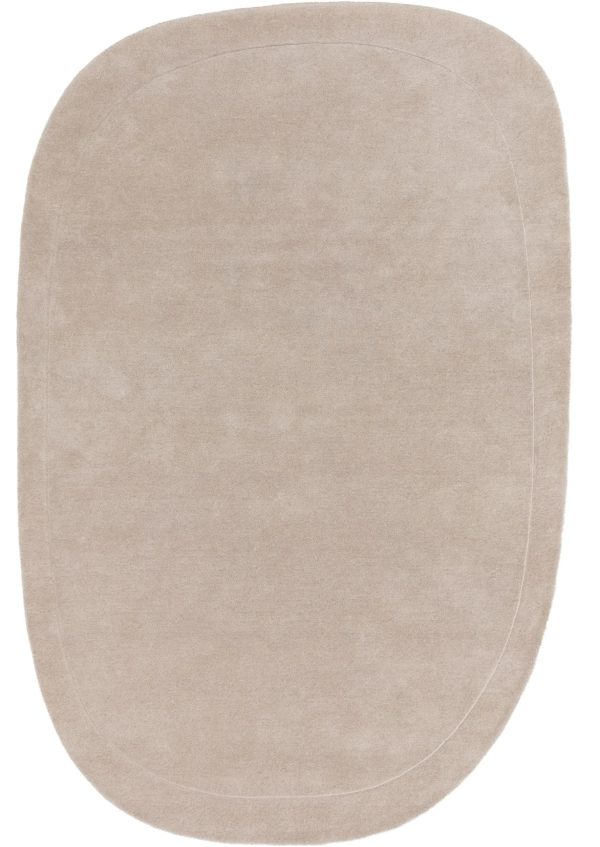 benuta wollen vloerkleed Shape - crème - 160x230 cm - 51Dnspod | Smaakvolle damp – Verzendkosten vrij vanaf 40€