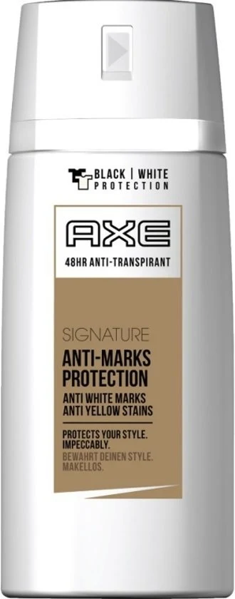 Axe Deospray Anti Transpirant Anti Marks Protection 150 Ml Uitverkocht!!!! - 51Dnspod | Smaakvolle damp – Verzendkosten vrij vanaf 40€