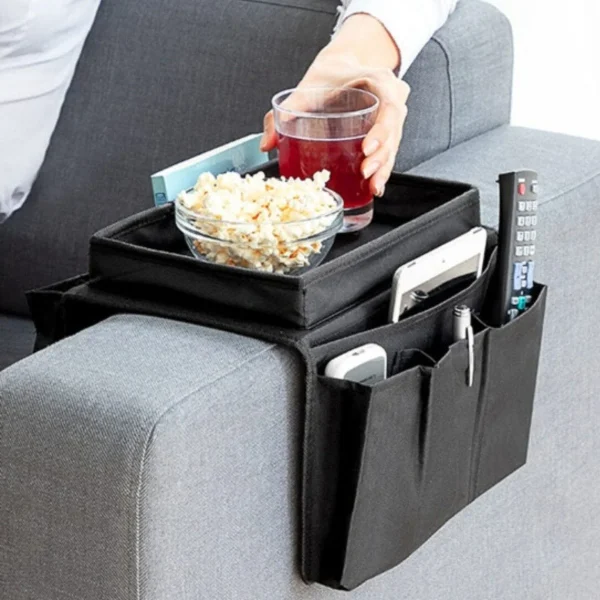 Armleuning Organizer - Bank Dienblad - Organizer Bank - Organizer voor Afstandsbedieningen - 51Dnspod | Smaakvolle damp – Verzendkosten vrij vanaf 40€