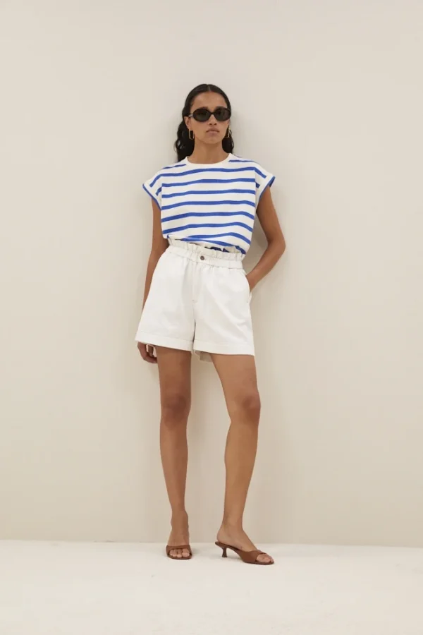 By Bar Leon Twill Short Cloud White - 51Dnspod | Smaakvolle damp – Verzendkosten vrij vanaf 40€