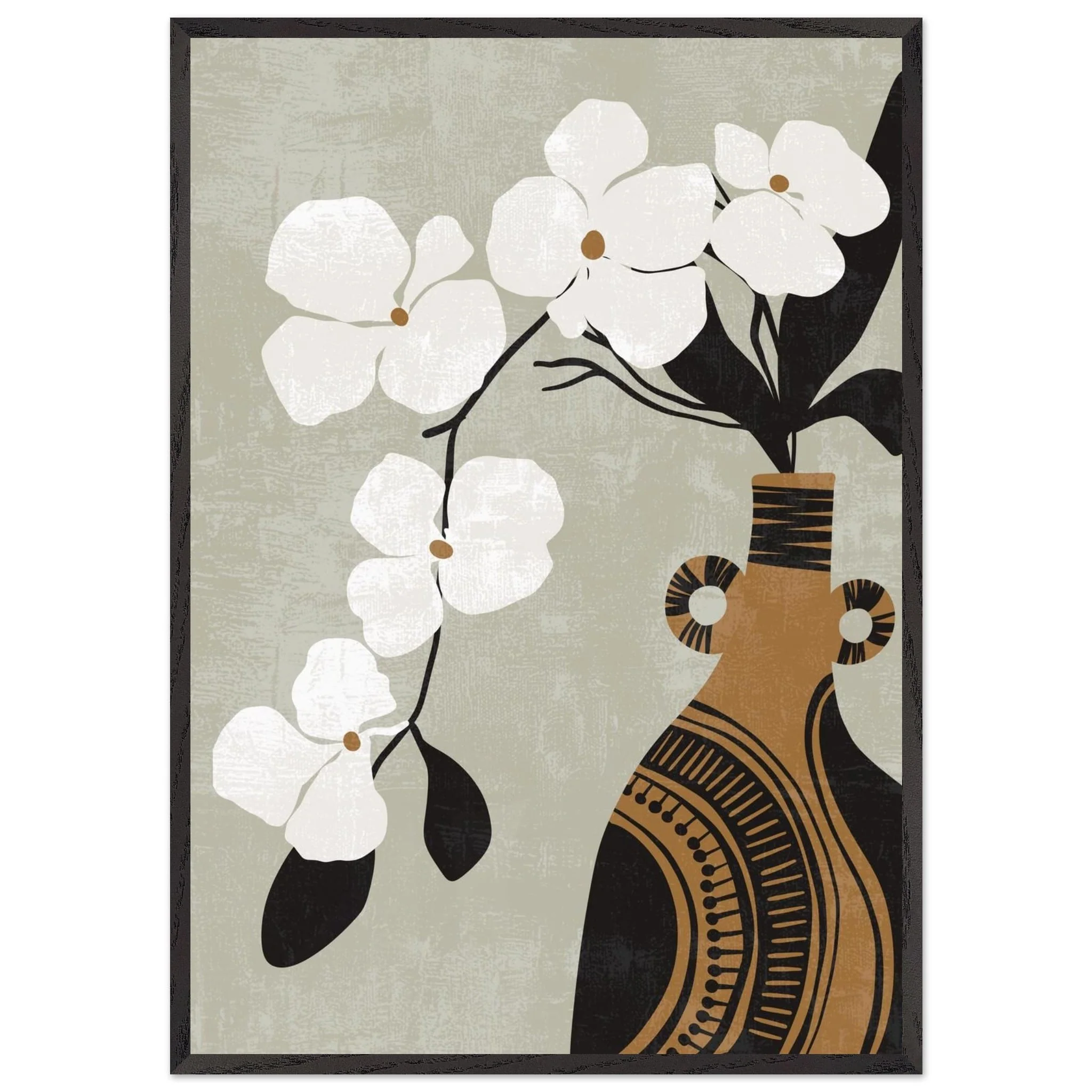 Artfulprints Poster met Lijst Boho – Bloom and clay - 70x100 cm - Wit - 51Dnspod | Smaakvolle damp – Verzendkosten vrij vanaf 40€ Artfulprints Poster met Lijst Boho – Bloom and clay - 70x100 cm - Wit - 51Dnspod | Smaakvolle damp – Verzendkosten vrij vanaf 40€