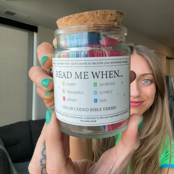 Aurora Bible Verse Jar - 51Dnspod | Smaakvolle damp – Verzendkosten vrij vanaf 40€