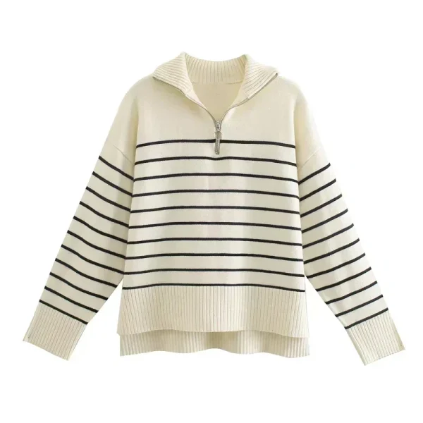Belle Couture | Chique Gebreide Trui Voor Dames - 51Dnspod | Smaakvolle damp – Verzendkosten vrij vanaf 40€
