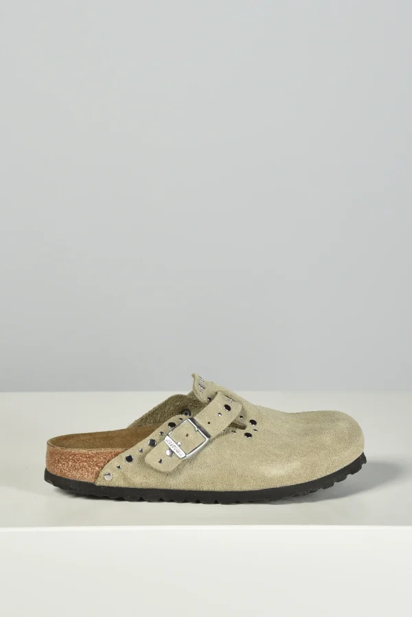 Birkenstock loafers Boston Rivets Suede 1030418 taupe - 51Dnspod | Smaakvolle damp – Verzendkosten vrij vanaf 40€
