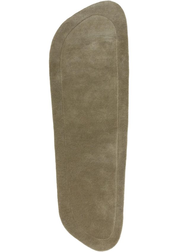 benuta wollen loper Shape - groen - 80x250 cm - 51Dnspod | Smaakvolle damp – Verzendkosten vrij vanaf 40€