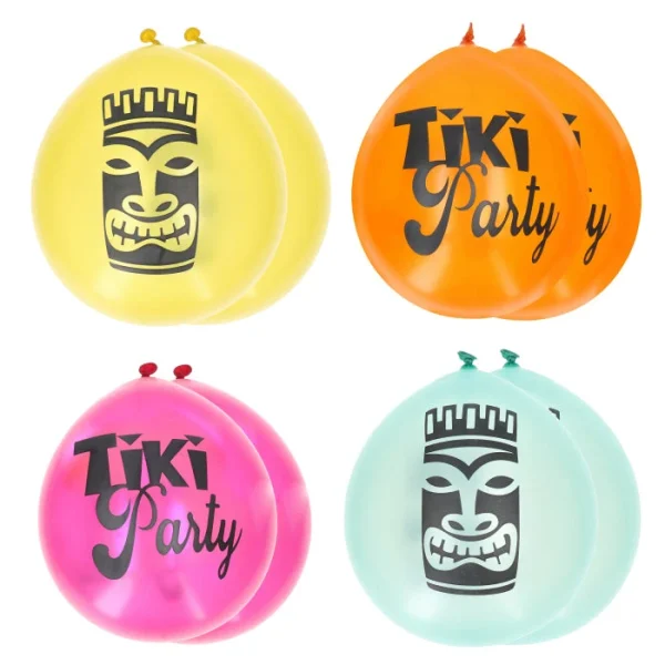 Ballonnen Tiki Party 8St - 51Dnspod | Smaakvolle damp – Verzendkosten vrij vanaf 40€