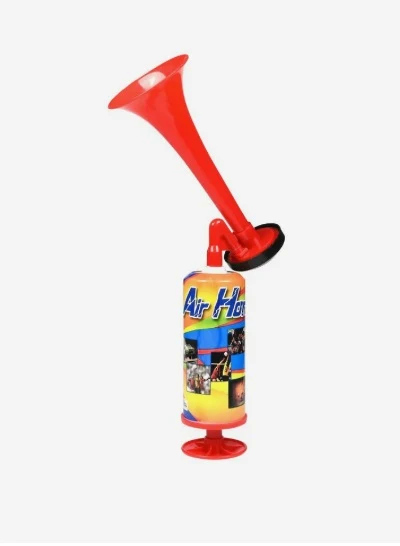 Benson Luchthoorn met Handpomp - 32 cm - Stadionhoorn - Sportevenementen - 51Dnspod | Smaakvolle damp – Verzendkosten vrij vanaf 40€