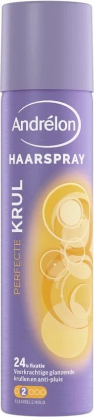 Andrélon Haarspray Perfecte Krul 250 ml - Dop beschadigd - 51Dnspod | Smaakvolle damp – Verzendkosten vrij vanaf 40€