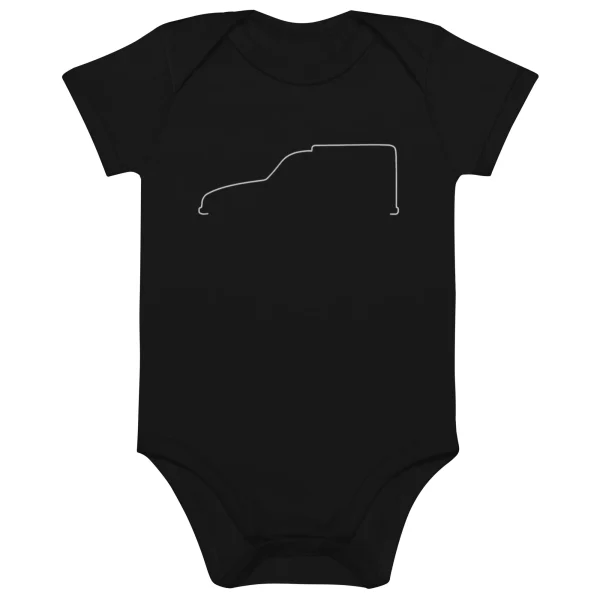 Biologische Baby Bodysuit – Silhouette Collectie – Citroën Acadiane Lijnkunst - 51Dnspod | Smaakvolle damp – Verzendkosten vrij vanaf 40€