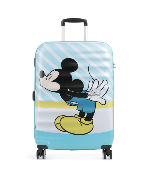 American Tourister Wavebreaker Disney Trolley (4 wielen) mickey blue kiss - 51Dnspod | Smaakvolle damp – Verzendkosten vrij vanaf 40€