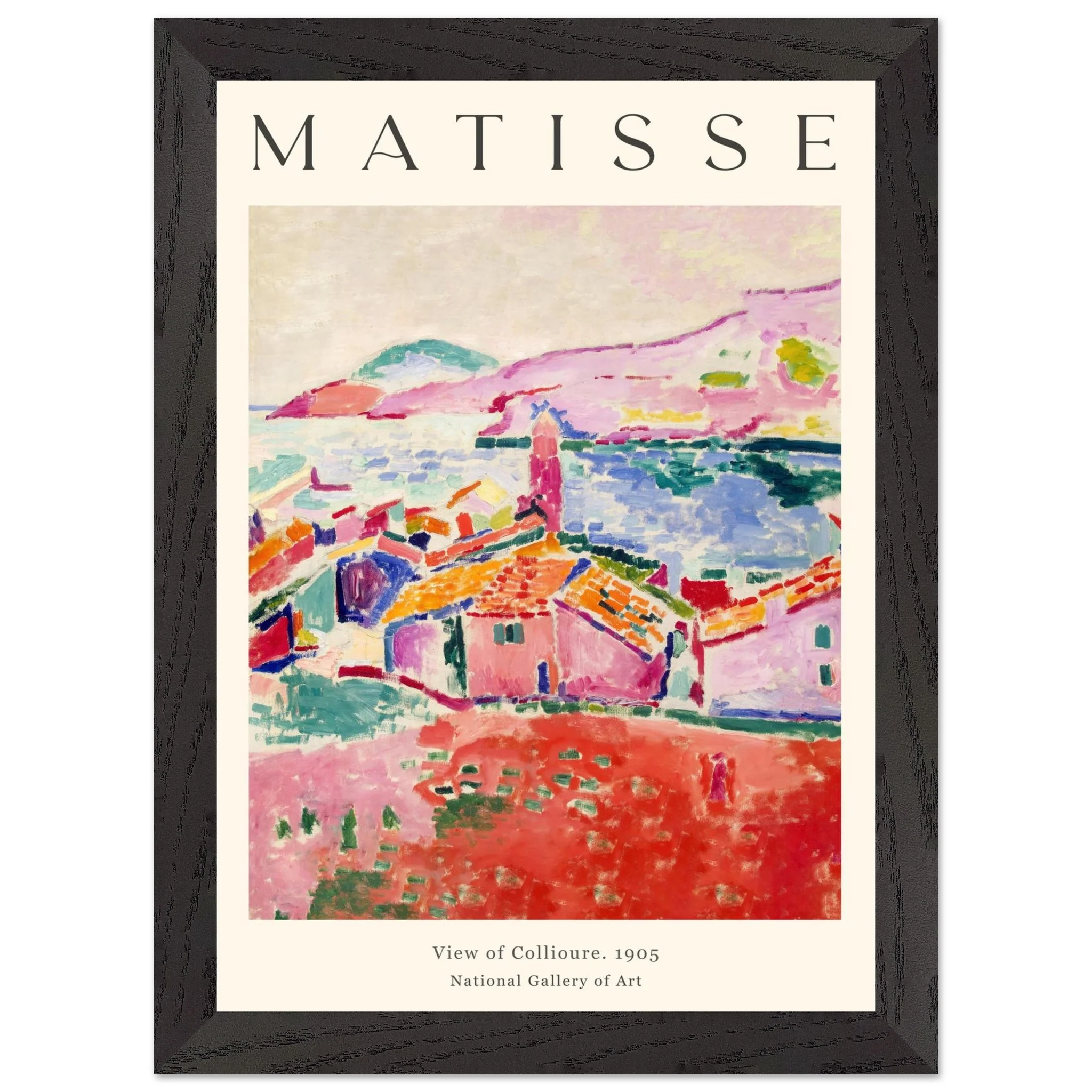Artfulprints Poster met Lijst Matisse - View of Collioure 1905 - A4 21x29.7 cm - Meerkleurig - 51Dnspod | Smaakvolle damp – Verzendkosten vrij vanaf 40€ Artfulprints Poster met Lijst Matisse - View of Collioure 1905 - A4 21x29.7 cm - Meerkleurig - 51Dnspod | Smaakvolle damp – Verzendkosten vrij vanaf 40€