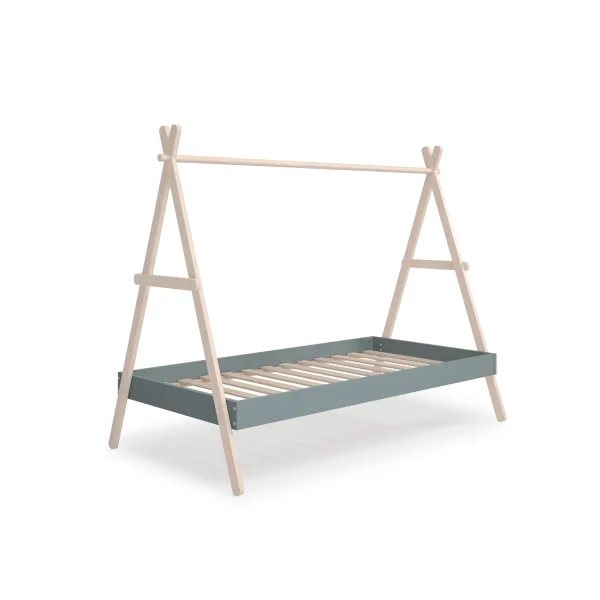 Calicosy - ELIOTT Bed - Naturel - 104,5x209,4x160 cm - 51Dnspod | Smaakvolle damp – Verzendkosten vrij vanaf 40€