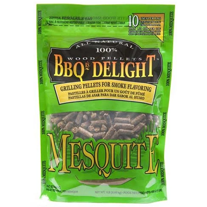 BBQ Delight Mesquite BBQ Pellets 450 gram - 51Dnspod | Smaakvolle damp – Verzendkosten vrij vanaf 40€ BBQ Delight Mesquite BBQ Pellets 450 gram - 51Dnspod | Smaakvolle damp – Verzendkosten vrij vanaf 40€