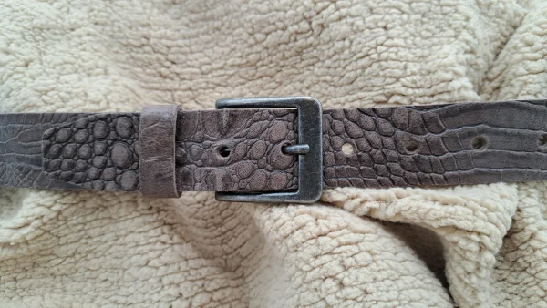 ByMetz Riem Roma Taupe Croco - 51Dnspod | Smaakvolle damp – Verzendkosten vrij vanaf 40€