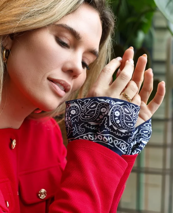Bandana Sleeves | Donkerblauw - 51Dnspod | Smaakvolle damp – Verzendkosten vrij vanaf 40€